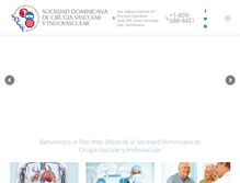 Tablet Screenshot of cirujanosvasculares.org